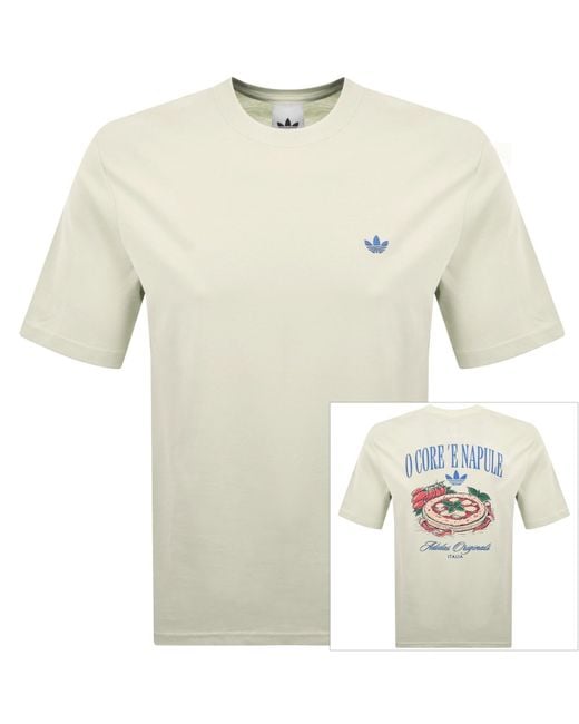 Adidas Originals Natural Kc Gfx T Shirt for men