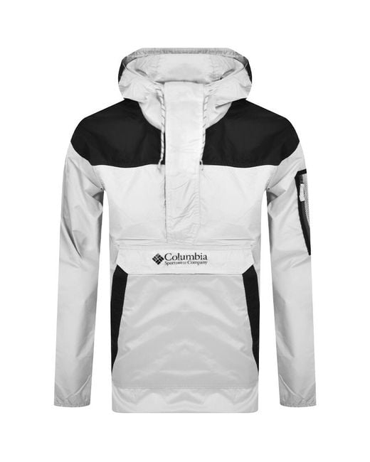 Columbia White Challenger Pullover Jacket for men