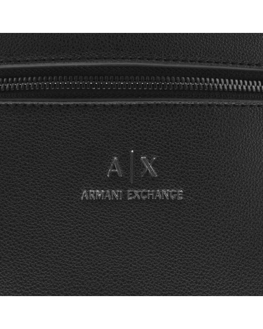 Armani Exchange Black Briefcase Bag for men