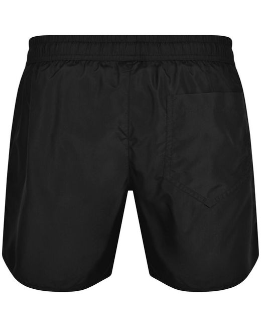 Moschino Black Logo Swim Shorts for men