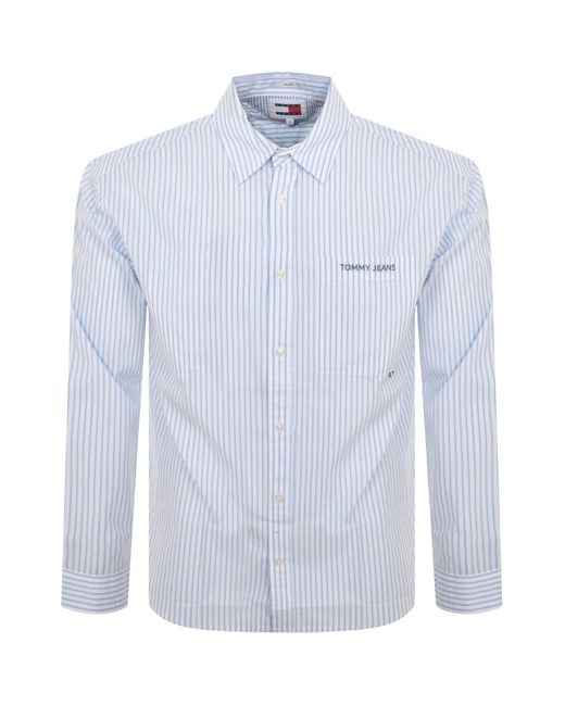 Tommy Hilfiger Blue Classic Long Sleeve Shirt for men