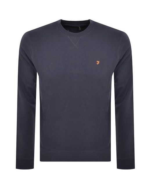 Farah tim crew online sweatshirt