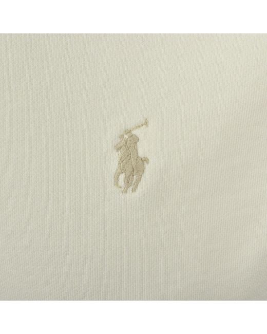 Ralph Lauren White Long Sleeve Sweatshirt for men