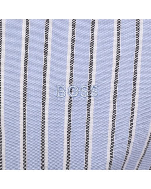 Boss Blue Boss Ricoplus Long Sleeved Shirt for men
