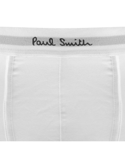 Paul Smith White 5 Pack Trunks for men