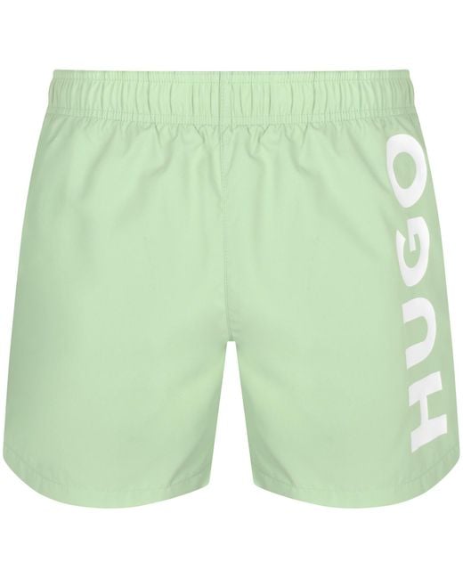 HUGO Green Abas Swim Shorts for men
