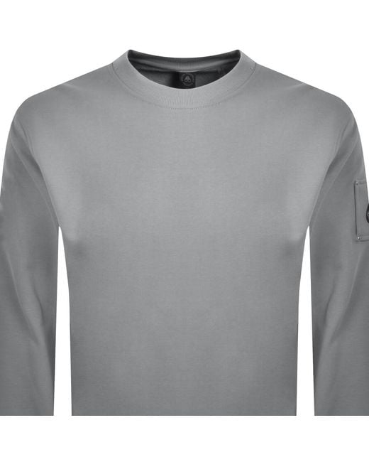 Moose Knuckles Gray Hartsfield Sweatshirt for men