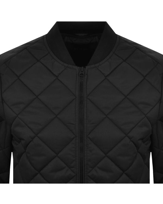 Replay Black Padded Jacket for men
