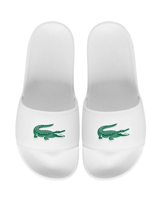 Lacoste White Serve 0.0 Sliders for men