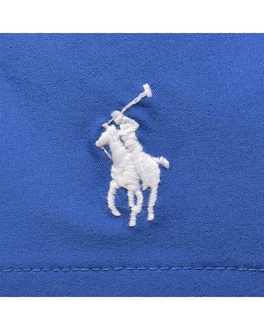 Ralph Lauren Blue Traveller Swim Shorts for men