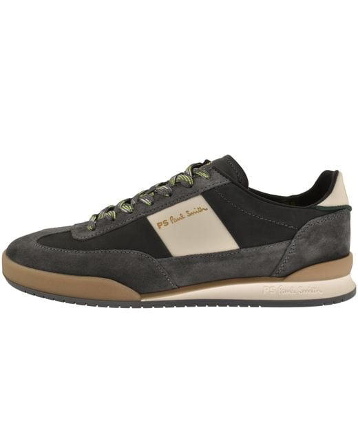 Paul Smith Black Dover Trainers Smoke for men