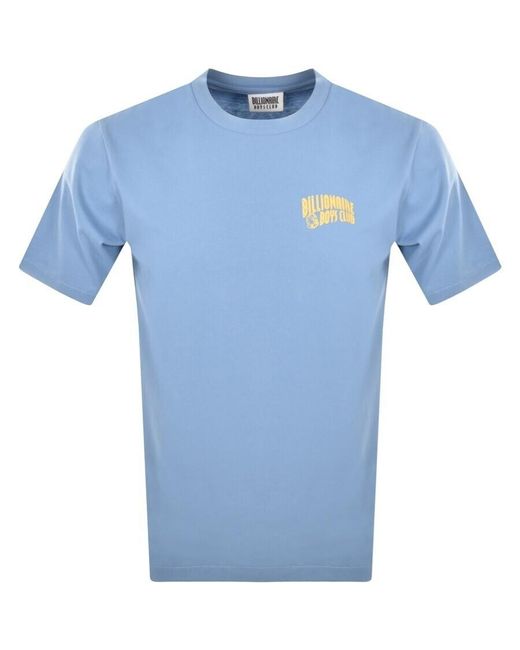 BBCICECREAM Blue Small Arch Logo T Shirt for men