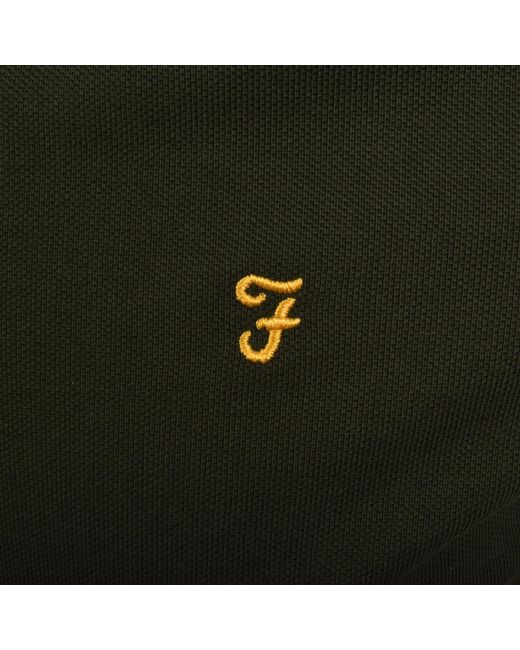 Farah Green Farah Blanes Polo T Shirt for men