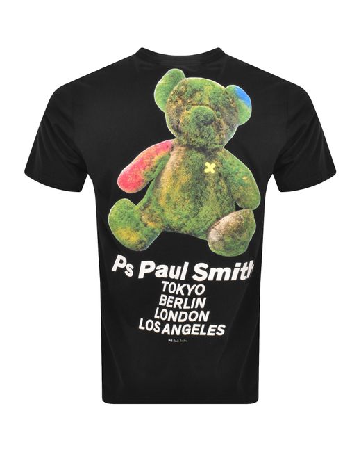Paul Smith Black Teddy T Shirt for men