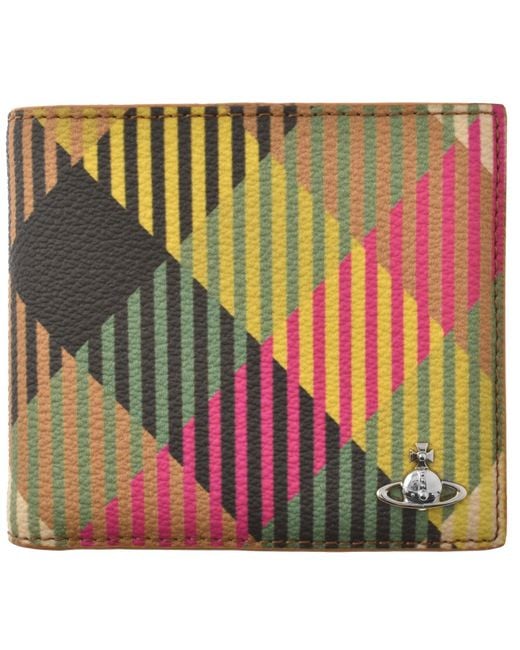 Vivienne Westwood Green Billfold Wallet for men