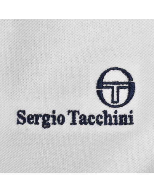 Sergio Tacchini White Bondi Polo T Shirt for men