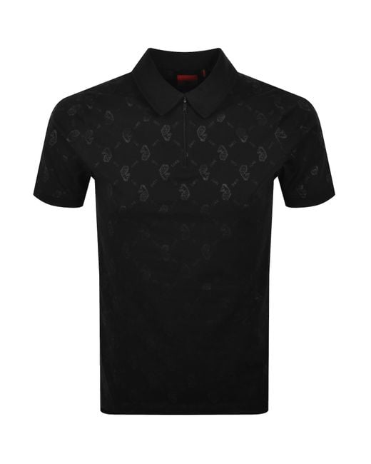 Luke 1977 Black Henderson 2500 Polo T Shirt for men