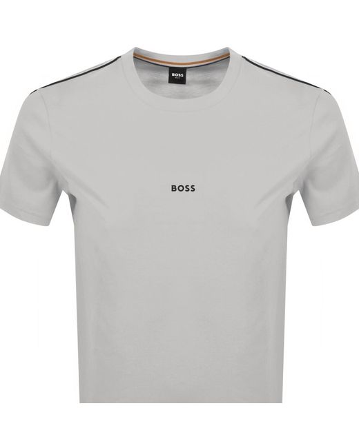 BOSS BUSINESS Gray Boss Unique T Shirt Light for men