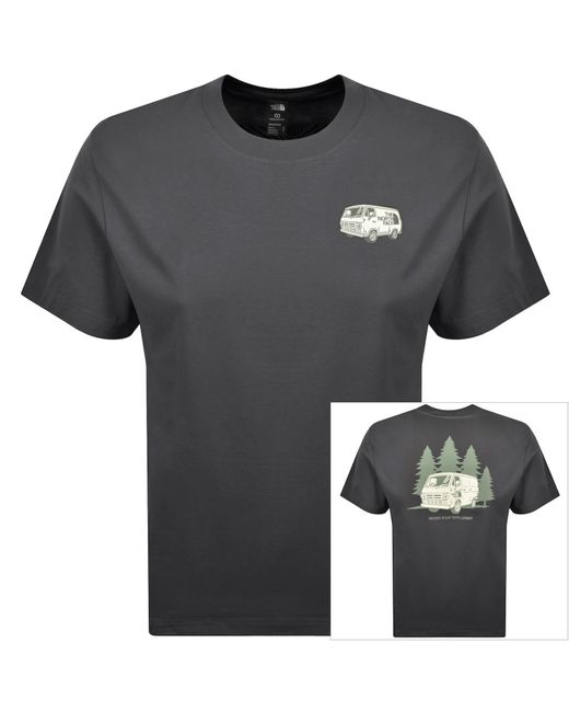 The North Face Black Van Life T Shirt for men