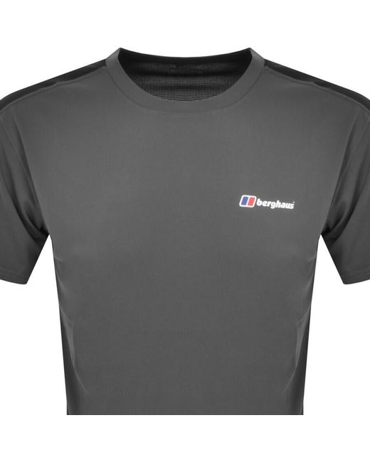 Berghaus Gray Wayside Tech T Shirt for men