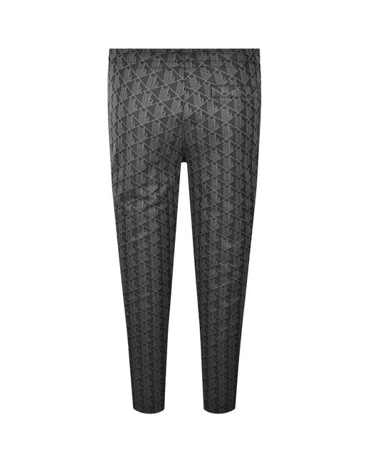 Lacoste Gray Monogram Joggers for men