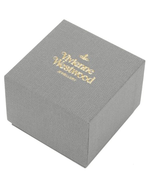 Vivienne Westwood Metallic Marinetta Single Stud for men