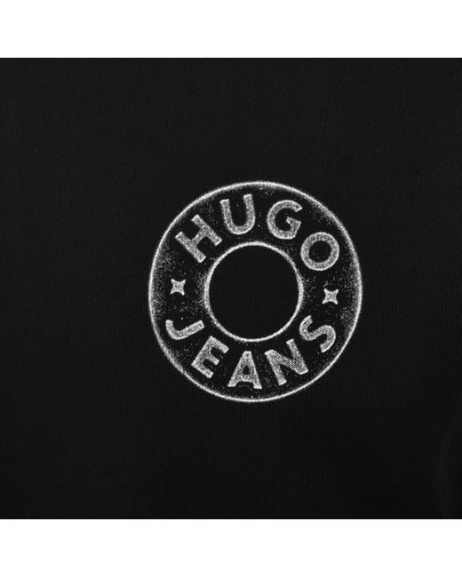 HUGO Black Nedos Sweatshirt for men