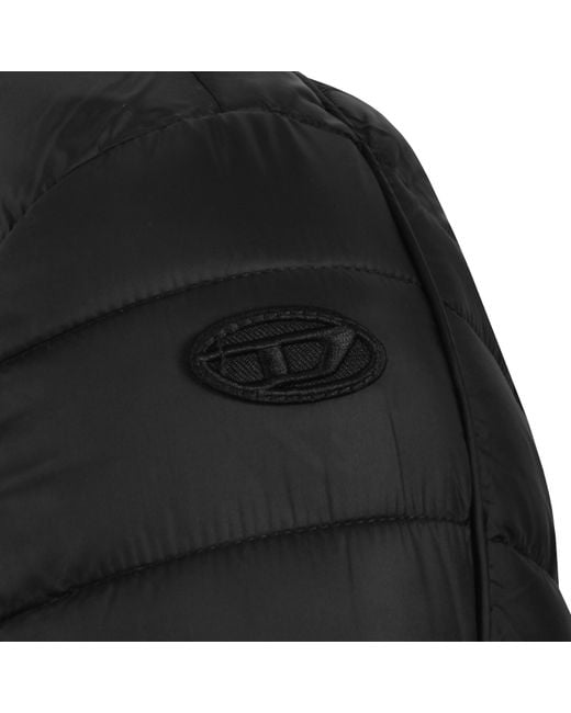DIESEL Black W Pilot Jacket for men