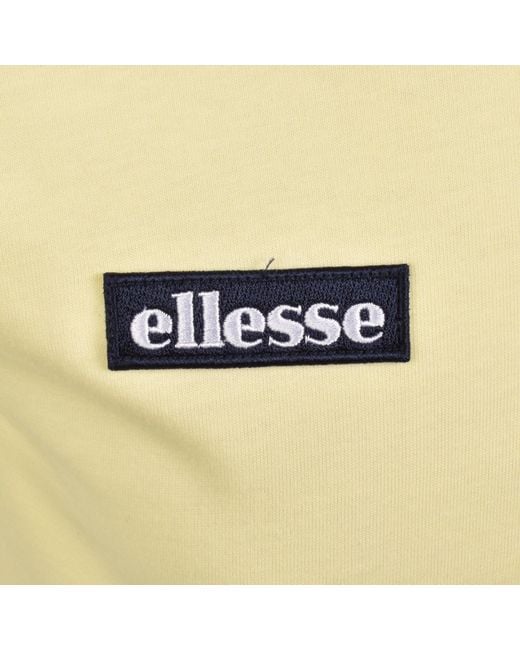 Ellesse Yellow Lessepsia Polo T Shirt Light for men