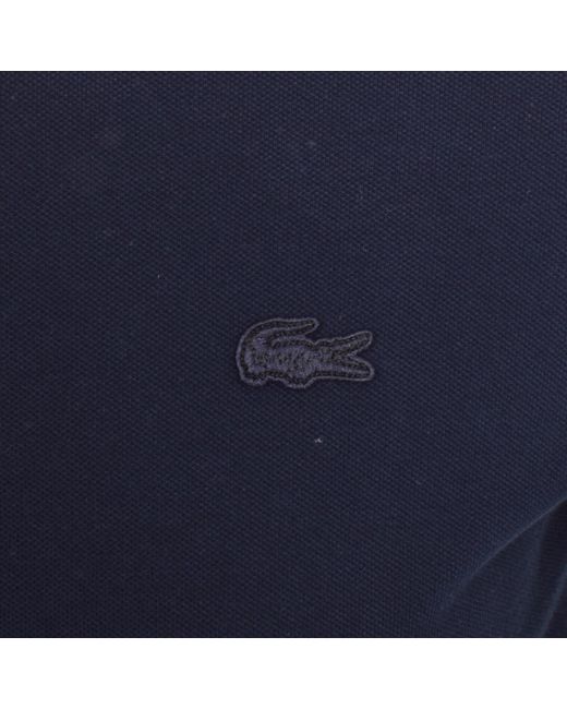 Lacoste Blue Short Sleeved Polo T Shirt for men