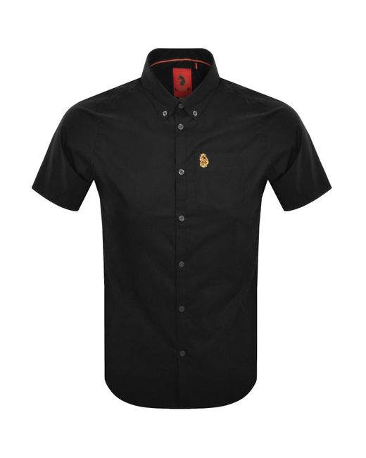 Luke 1977 Black Short Sleeve Ironbridge Shirt for men
