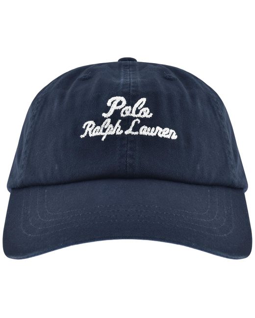 Ralph Lauren Blue Classic Baseball Cap for men