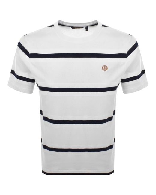 Henri Lloyd White Salcombe T Shirt for men
