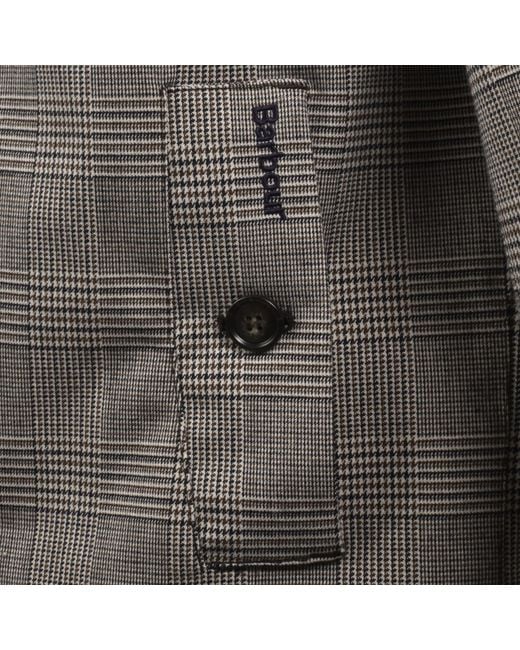 Barbour Gray Modern Short Lorden Mac Jacket for men