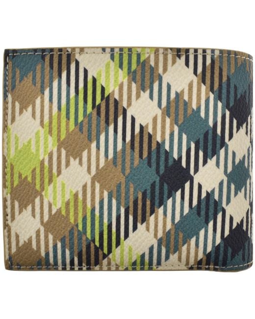 Vivienne Westwood Green Billfold Wallet for men