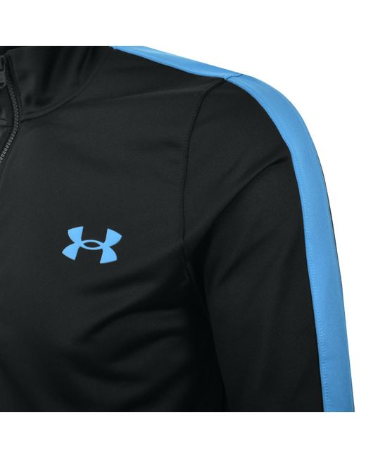 Under Armour Black Rival Knit Tracksuit for men