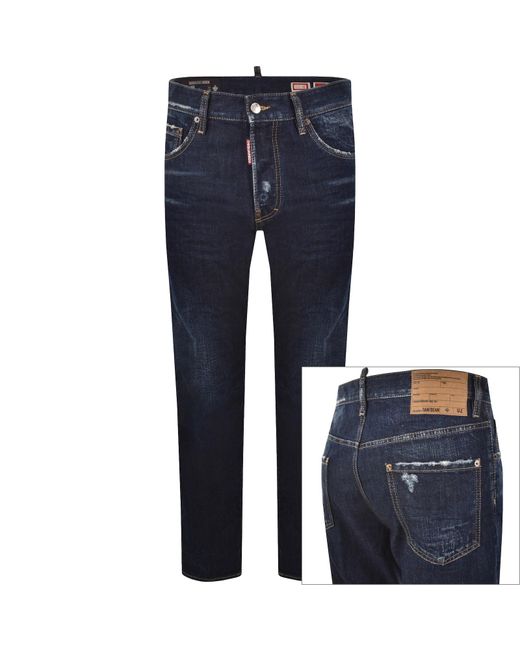 DSquared² Blue 642 Jeans Dark for men
