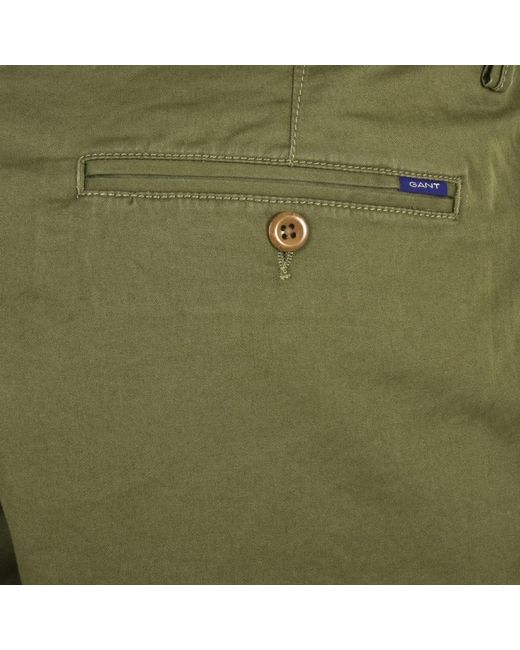 GANT Cotton Slim Hallden Twill Chinos 
