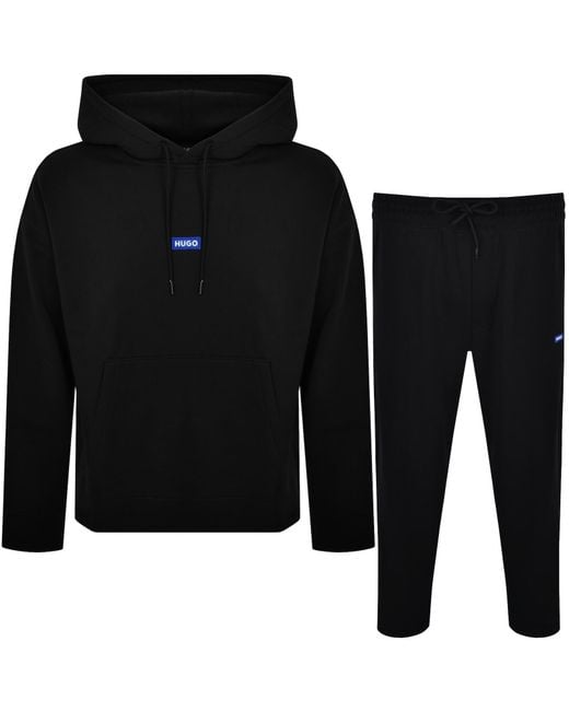 HUGO Black Nalonsonap Tracksuit for men
