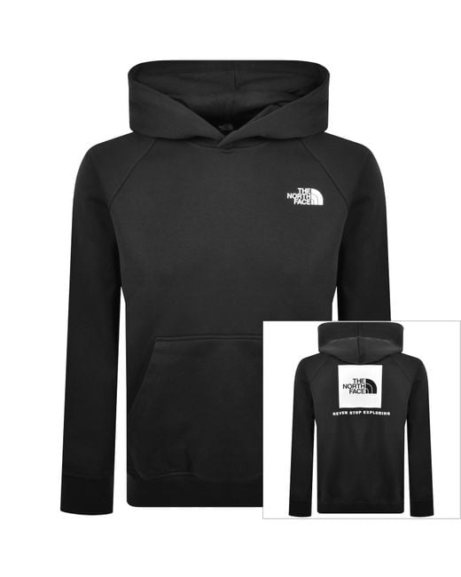 The North Face Black Redbox Hoodie for men