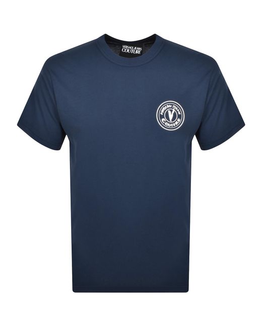 Versace Jeans Blue Couture Seasonal T Shirt for men
