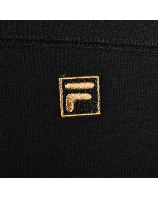 Fila Black Kevin Half Zip Sweatshirt for men