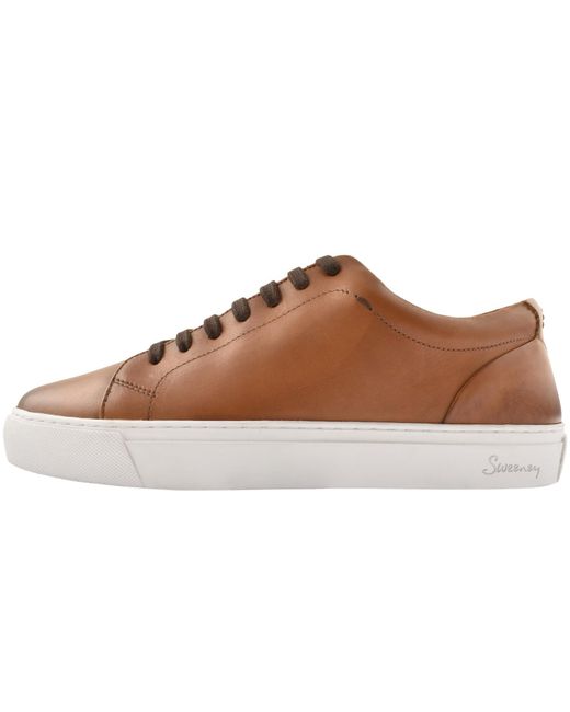 Oliver Sweeney Brown Hayle Trainers Cognac for men
