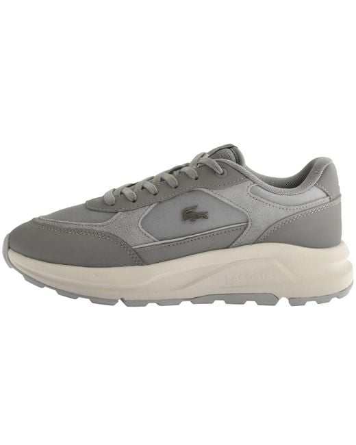 Lacoste Gray Run Set Trainers for men