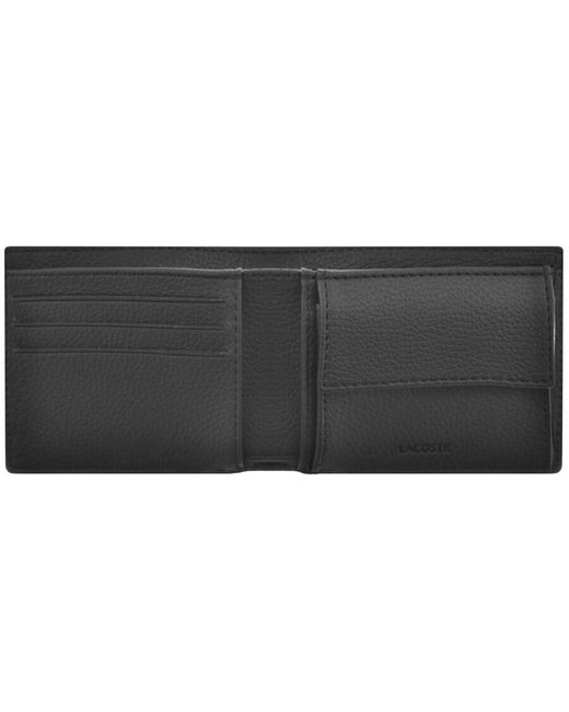 Lacoste Black Billfold Wallet for men