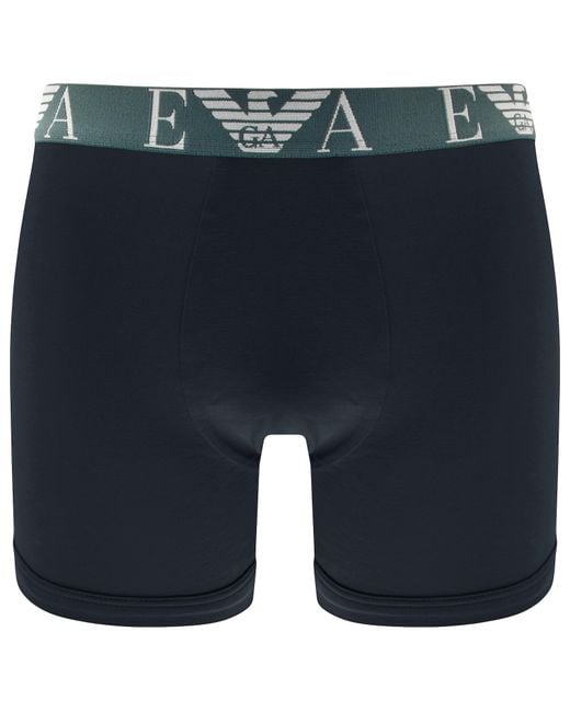 Armani Blue Emporio 3 Pack Boxer Briefs for men