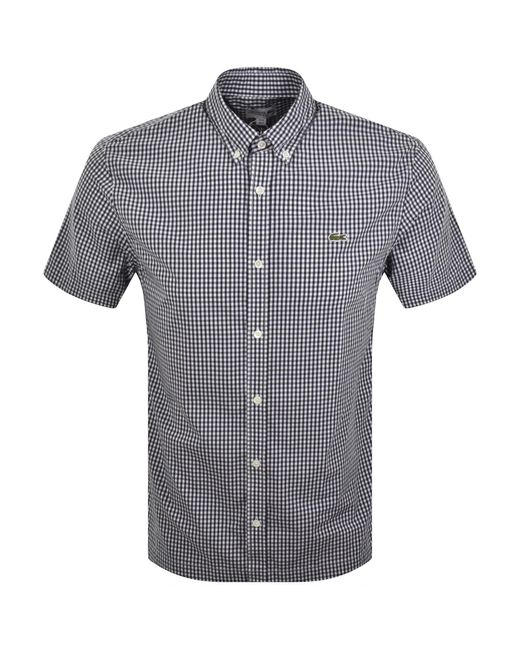 Lacoste Gray Short Sleeved Shirt for men
