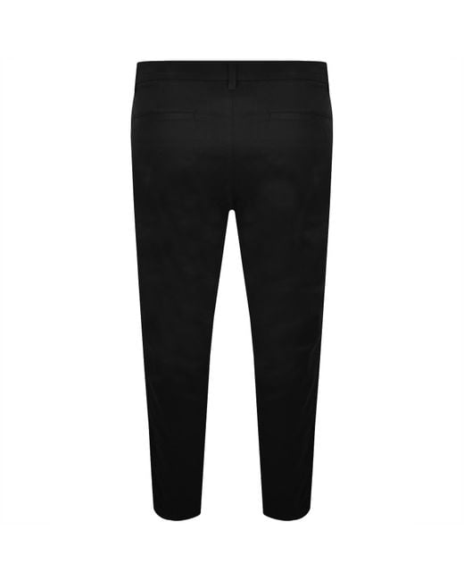 Calvin Klein Black Modern Twill Chinos for men