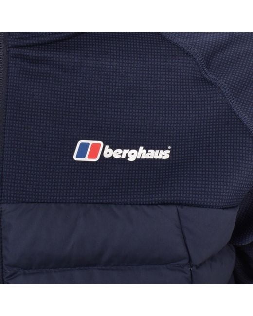 Berghaus Blue Pravitale Hybrid Jacket for men