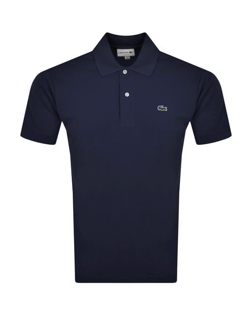 Lacoste Blue Short Sleeved Polo T Shirt for men